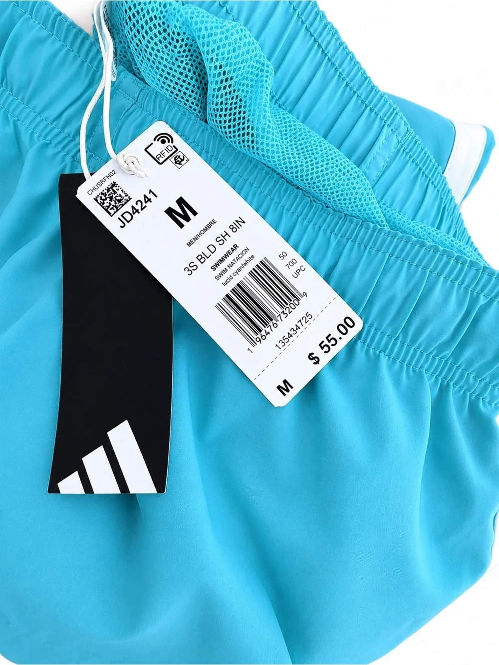 Adidas Men’s Swim Trunks Size Medium- NWT